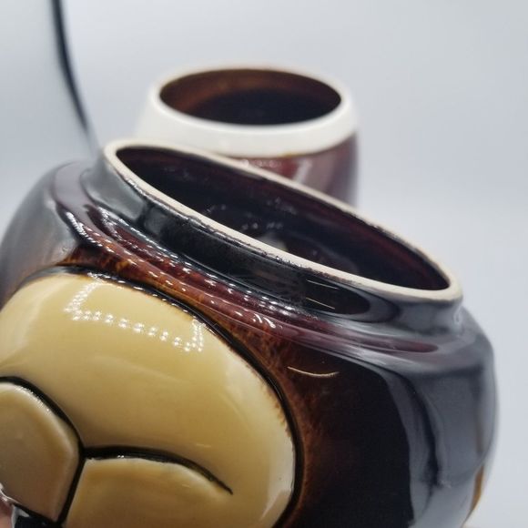 Bear Cookie Jar by M. Kamenstein Portugal Yogi Bear with Tie Grown Up Teddy - Picture 9 of 13